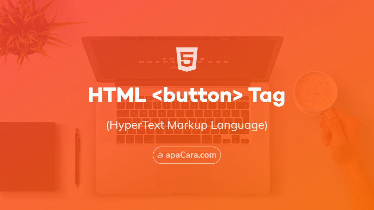 Тег button html